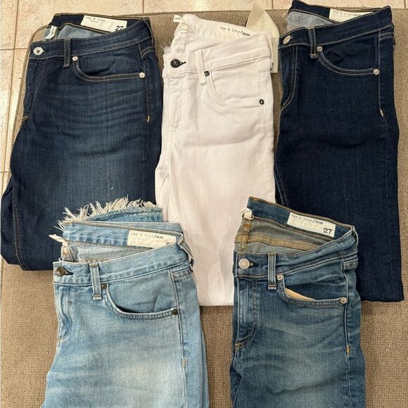 Rag and Bone blue denim jeans - Picture 1 of 17